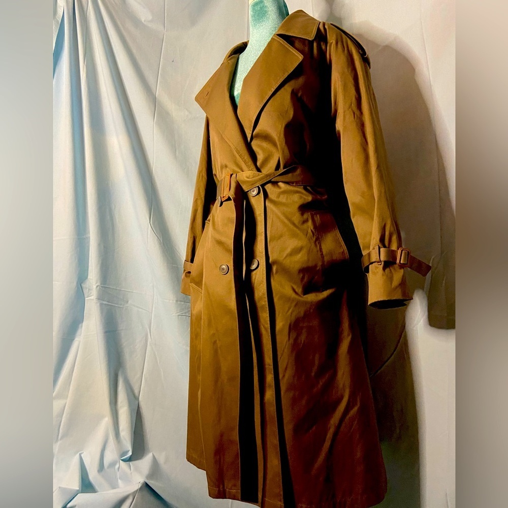 John weitz: vintage trench coat